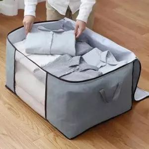 [생활] 부직포 이불 수납함 정리 용기 대형 수납 박스