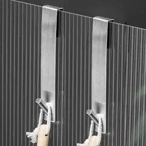 [생활] 붙이는수납걸이 소품걸이 욕실걸이 후크고리 2P