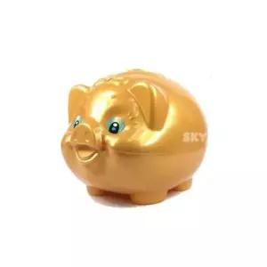 [문구/오피스] 황금색 돼지저금통 18x21x16cm 인테리어저금통