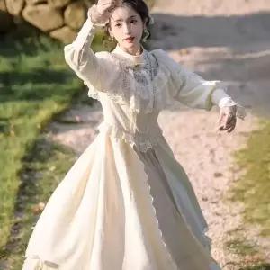 의상 여성 파티 중세 개화기 프레 튬 스 의복