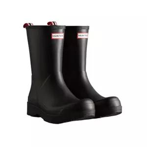 국내매장판 헌터 MEN 오리지날 플레이 미드 레인부츠 블랙 MFS9087RMABLK