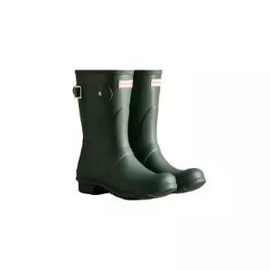 국내매장판 헌터 여성 오리지날 숏 레인부츠 헌터그린 WFS1000RMAHGR