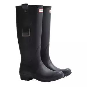 국내매장판 헌터 여성 오리지날 버클 톨 레인부츠 블랙 WFT2290RMABLK