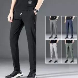 밴딩팬츠 허리밴딩 남성슬랙스 아웃도어팬츠 쿨링 긴바지