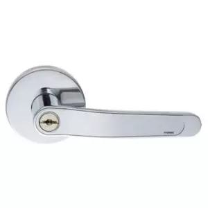 침실용 데코메탈릭 현대도어록-목문레버/3300 KEY/20형2TA