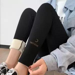 하이웨스트레깅스 골지 융기모레깅스 겨울 고탄력 혹한기 보온 타이즈