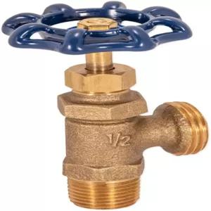 MHT 콘센트가 있는 이스트만 헤비 패턴 보일러 배수구 1/2인치 MIP 연결 스터핑 박스가 황동 배관 피팅