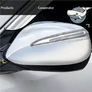 싼타페 울트라 사이드미러커버 2개 차량 보호