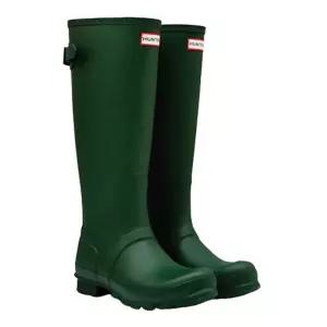 국내매장판 헌터 여성 오리지날 백 어드저스터블 톨 레인부츠 헌터그린 WFT1001RMAHGR