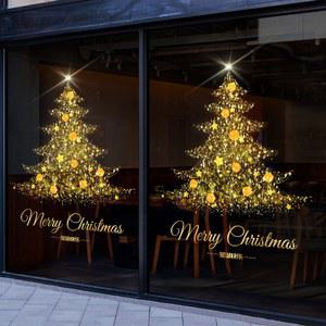 트리 유리 스티커 정전기 유리창 포인트 시트지 윈도우스티커 꾸미기 연말 장식 눈꽃