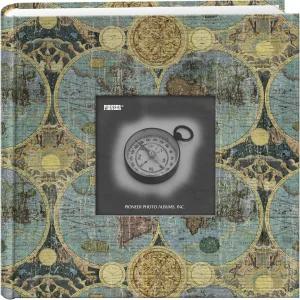 파이오니어 사진 앨범 DA-200MAP/G 200 포켓 여행 디자인 커버 인쇄 글로브 4 x 6 인치