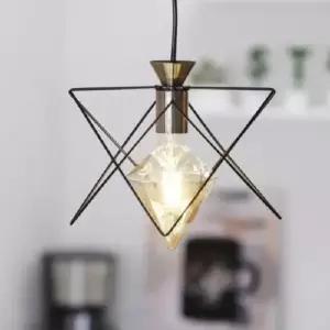 [데코] 팬던트 조명 1등 핵사 블랙 비츠온