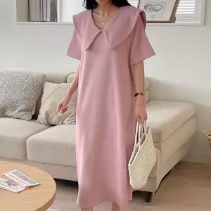 [하프클럽/셀러허브_여성트랜드패션]아이우먼 츄브이세라카라롱원피스 ARU2