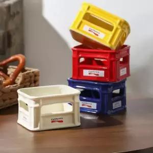 [생활] 세라믹 소품정리함 미니 보관 박스 케이스 맥주