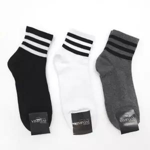 [하프클럽/셀러허브_여성트랜드패션]발목 디자인 데일리 무지양말 묶음 3선