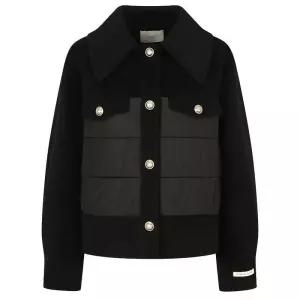 [백화점 정품] 25FW JJ지고트 패딩 배색 울 캐시미어자켓 재킷GNAA0JKR3