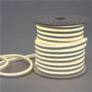 LED 네온플렉스 단면 8W/M 50M 220V 주백색 라인바 간접 줄조명 IP65 방수