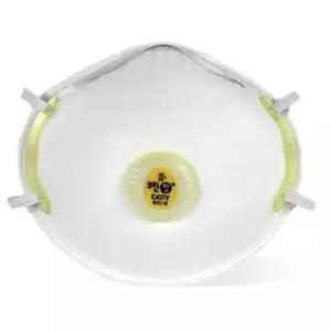 크린탑 안면부 여과식 방진마스크 C437V흰색(1급) 10EA