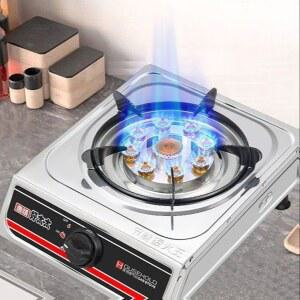 간택기화구 LPG LNG 중화화구 2단 튜브/클램프 불맛 상업용 1구 낮은 도시 가스