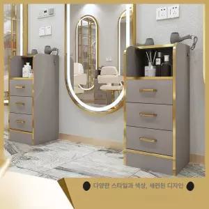 미용실 미용도구 보관함 헤어 미용 트롤리 캐비닛