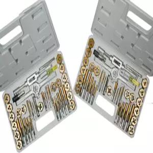 벡터 툴 탭 앤 다이 세트 프리미엄 SAE METRIC 티타늄 코팅 80피스