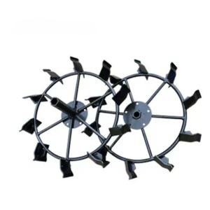 경작기 철바퀴 경운기 미니경운기 400 장비 바퀴 교체 파이프관 미니 트렉터 농기계 체인