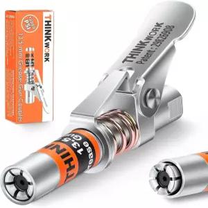 씽크워크 그리스 건 커플러 0.53인치 팁 강력한 잠금 12000 PSI 퀵 릴리스 모든 1/8인치 NPT 피팅과 호환