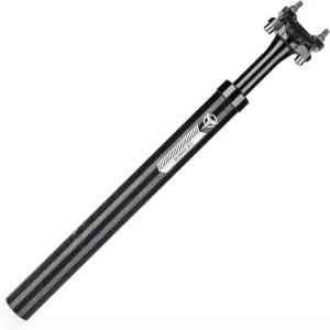 자전거용 서스펜션 시트포스트 - 27.2/30.9/31.6 X 400mm 충격 흡수 자전거 산악 도로 BMX eBike용 경량
