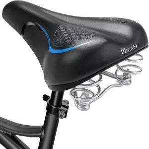 내부 충격 흡수 서스펜션이 있는 프록스빅 편안한 자전거 시트 남성용 소프트 메모리 폼 패딩 산악