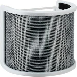 하이퍼엑스 쿼드캐스트 S 화이트와 호환되는 SPEATLE 마이크 팝 필터 화이트 윈드스크린