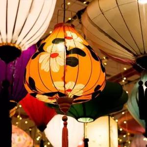 야시장 홍등 홍콩 베트남 중국 등불 방수 펜던트 발코니 축제 랜턴 인테리어