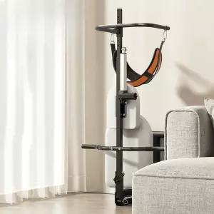 전동 허리 견인기 좌식 허리교정 스트레칭 의자 견인 전동형