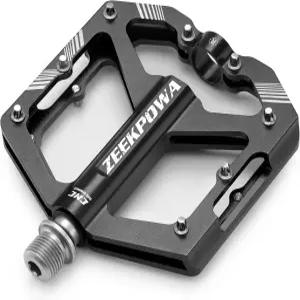 지크포와 산악 자전거 페달 평평 로드 바이크 플랫 16 탈착식 미끄럼 방지 못 9/16 크로모 스핀들 밀봉