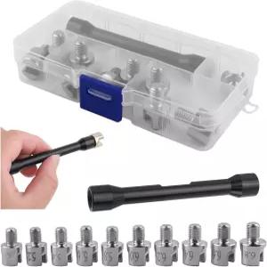 모터사이클 스포크 렌치 안정성 향상을 위한 조정용 5.0-6.8mm 더트 바이크 이중 끝 툴 키트