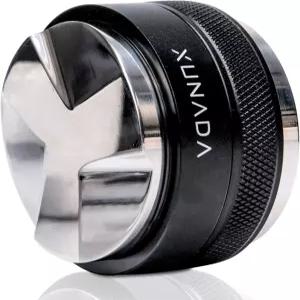 X XUNADA 53.3mm 커피 디스트리뷰터 탬퍼 54mm 모든 포터필터 에스프레소 핸드 2-in-1 조절 가능한 및 탬핑