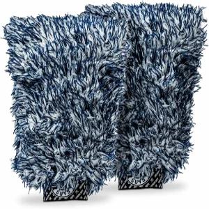 케미컬 가이즈 듀얼 파이버 습식 드라이 사용 마이크로파이버 워시 미트 (자동차 트럭 SUV RV 등에 적합한