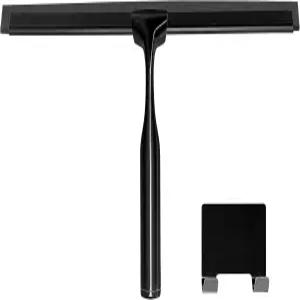 원하는 도구 금속 스퀴지 - 부드러운 실리콘 블레이드로 샤워 도어 자동차 앞유리 유리에 물과 비누를