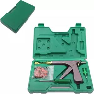 트럭 RV 지프 ATV 트랙터 트레일러 등을 위한 버섯 플러그가 장착된 튜브리스 타이어 수리 키트 건 펑크