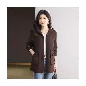 하프 롱 모직 니트 여친 가을겨울 터틀넥 상의 아우터 데일룩 카디건 DAOL4