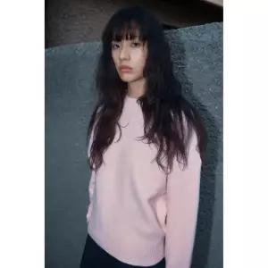 ZARA 소프트 니트 스웨터 - 라이트 로즈