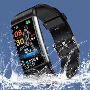 호환  혈중 지질 요산 체지방 혈압 모니터 건강 스마트 팔찌 남성용 IP68 방수 멀티 스포츠 스마트 밴드 여