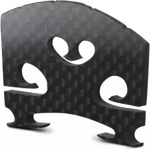 파이널 게임 마스터 프리미엄 카본 파이버 4/4 바이올린 브리지 - 모든 바이올린을 위한 프리컷 및 프리핏