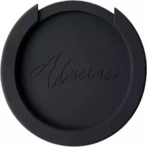 알루치니코 블랙 피드백 억제기 기타 사운드홀 커버 유연하고 테이퍼형 윤곽 직경 4인치에 맞습니다