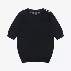 [SI]SI  단추 포인트 니트 풀오버 RE H