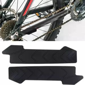 사이크추리 산악 자전거 체인스테이 프로텍터 체인 가드 대부분의 자전거를 위한 실리콘 MTB 커버