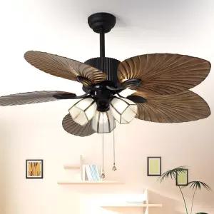 천장 실링팬 조명 엔틱 거실 서큐라이트 실링펜 천정 디자인 무소음