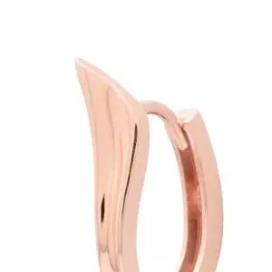 금귀걸이 14K 진주 로즈골드 고급 링 금 귀걸이 베이직귀걸이