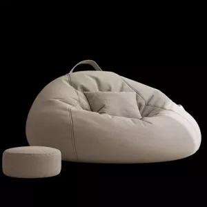 대형 빈백 1인용 침대 의자 쿠션 스툴 빅사이즈 소파
