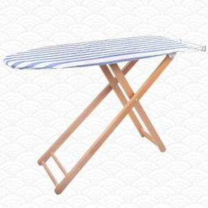 나무 다림판 스탠딩 원목 접착 패드 다리미 온도조절 선반 핸디 거치대 베니어