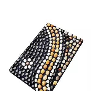 발 매트 자갈길 발지압매트 제품 조약돌 오색 발매트